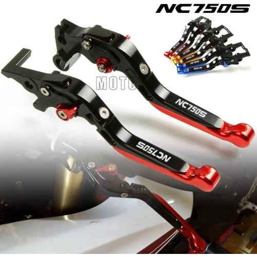 Motorcycle CNC Aluminum Adjustable Foldable Brake Clutch Levers For Honda NC 750S/750X 2014 2015 NC750S NC750X NC 750 S X Motor