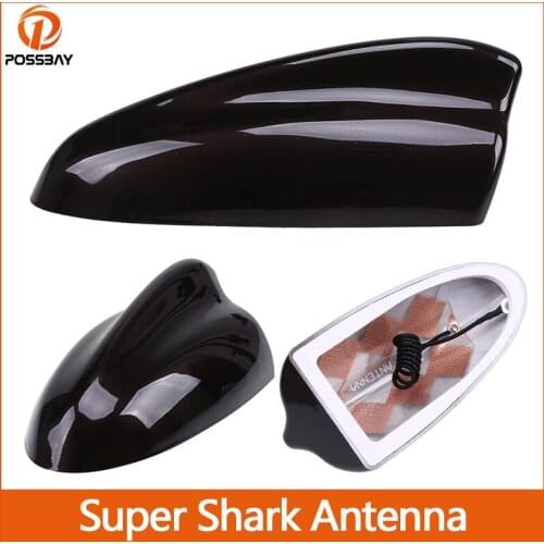 Car Super Shark Fin Antenna Universal Roof Radio Signal Aerials for Kia K2 K3 K5/Mini Cooper/Suzuki Swift/Nissan Qashqai X-Trail