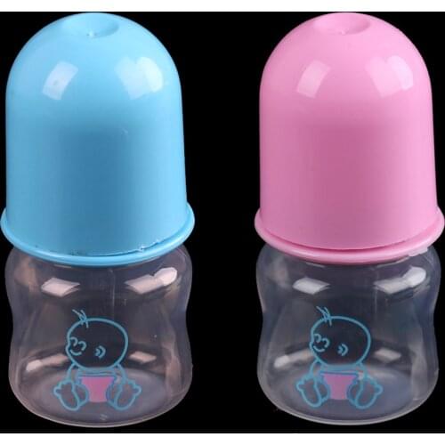 60ml Baby bottle Feeding bottle Baby Mini Portable Feeding Safe Newborn Kids Nursing Care Feeder Fruit Juice Milk Bottles