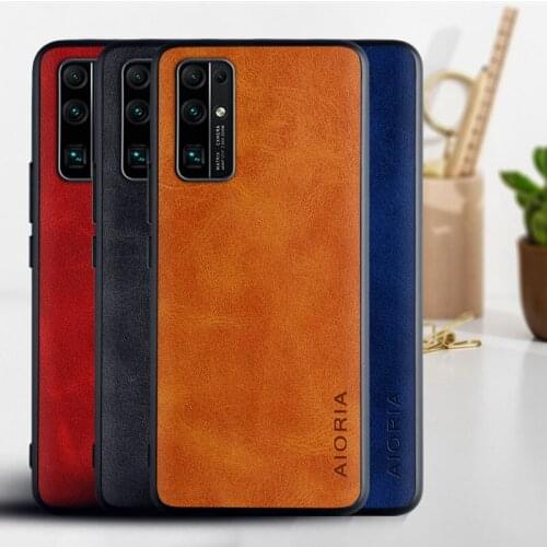 Case for Honor Play 4T Pro funda Luxury Vintage leather cover for huawei honor play 4t pro case coque capa Business