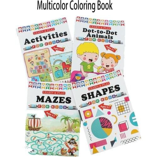 Kindergarten Drawing Graffiti Coloring Painting Book Childrens Drawing Paper Coloring Book Childrens Cognitive Education