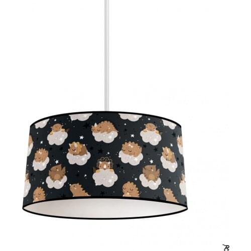 Dinosaurs in the Cloud Boy Printing Patterned Kids Baby Room Bedroom Light Pendant Lamp Chandelier