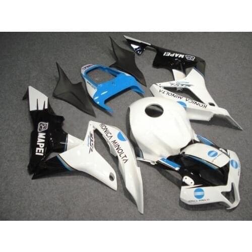 Injection Molded Fairing kit for CBR600RR 07 08 CBR600 CBR600RR F5 2007 2008 Popular white black Fairings D