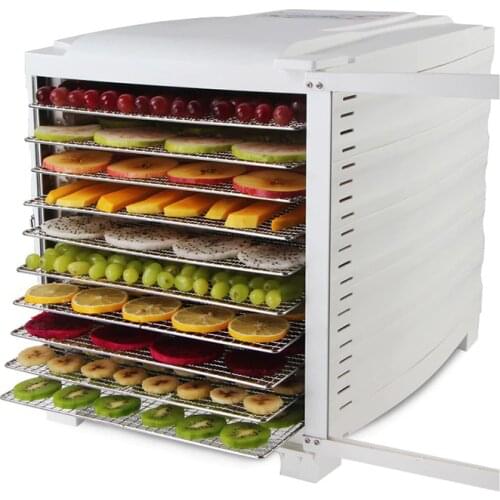 Commercial Dryer For Vegetables And Fruits 10-layer Stainless Steel Food Dehydrator Electric Vegetable Dryer FD-410