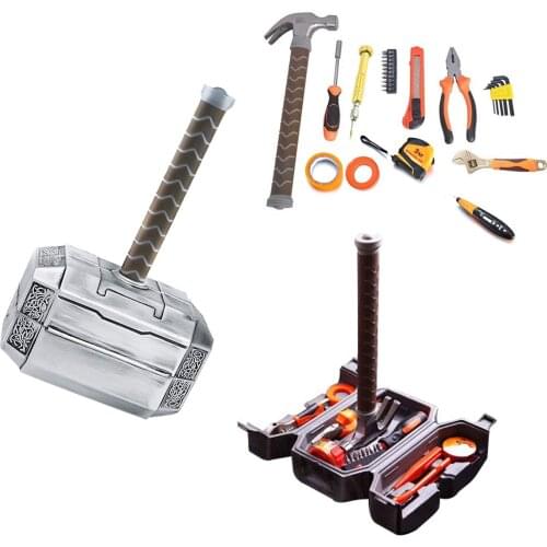 Thor Hammer Tool Set Thor Battle Hammer Tool Set,Durable, Long Lasting Chrome Finish Tools with Thor Hammer Case