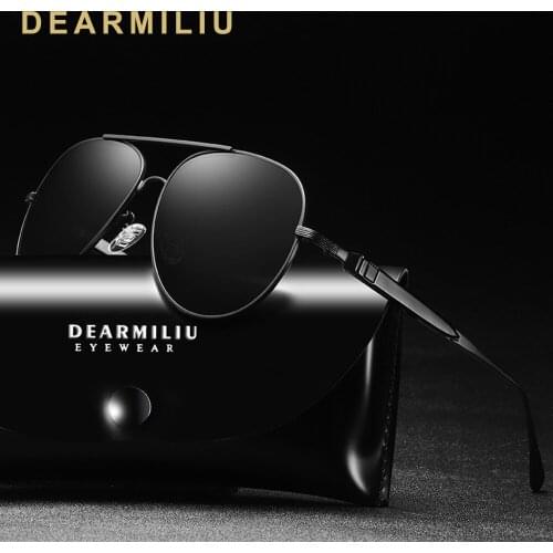 DEARMILIU Design Summer Mens Polarized Sunglasses Women shades Driving Vintage Mirror Polit Sun Glasses UV400 Male Gafas De Sol