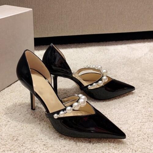 Women Pumps Fashion High Heels Shoes Black Pink White Shoes Women Wedding Shoes Ladies Stiletto Women Heels 2021