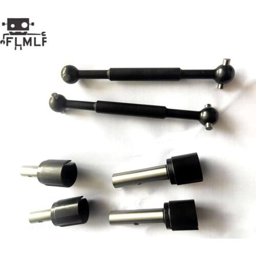 CNC Driving Shaft Set (Strengthen 5 Mm Half Shaft) Fit for 1/5 GTB Racing HPI ROVAN ROFUN KM BAJA 5B 5T 5SC