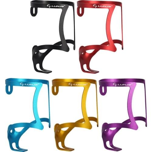 Ultralight Aluminum Alloy Bicycle Bottle Flask Holder MTB Mountain Road Bike Cup Rack Water Bottle Cage Cycling Part Accessories