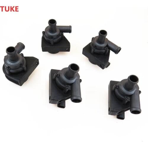 RWSYPL 5 Pcs 2.0 1.8T Engine Circulating Auxiliary Cooling Water Pump For Eos Tiguan Passat B7 B6 Golf MK6 1K0 965 561 J