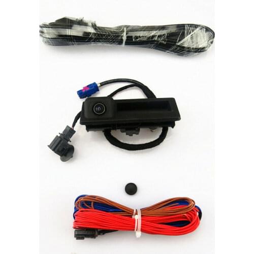 1Set RGB Rear View Reversing Camera Harness Cable Wire Plug Kit 56D827566A for VW Golf EOS Passat B7 RNS510 RCD510 18D827566A