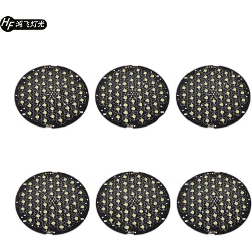 6 pieces/Led light board 54x3w Warm White led par light dedicated accessories 24V