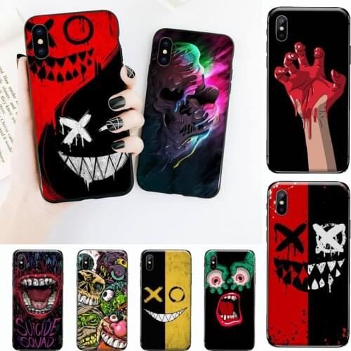 Horror graffiti art Phone Case for iPhone 11 12 mini pro XS MAX 8 7 6 6S Plus X 5S SE 2020 XR