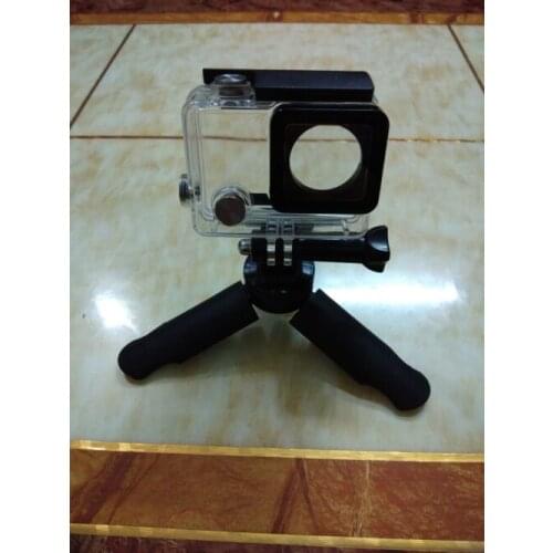 For Gopro accessories Mini Tripod Monopod for gopro Hero 6 5 4 SJ4000 4K action camera,universal 1/4 screw tripod