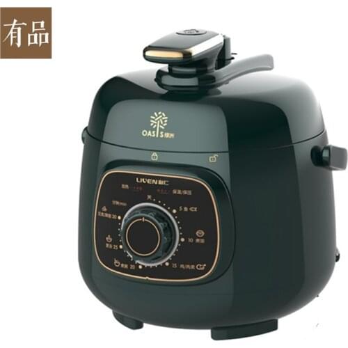 Liven Electric Pressure Cooker Household 220V Pressure Cooker Electric Rice Cooker 3L Mini Rice Cooker Underpan Heating