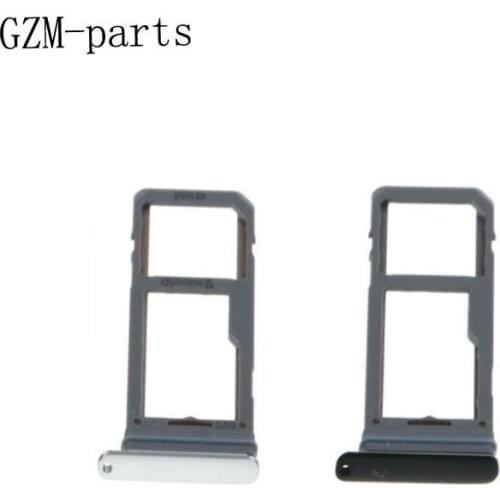 GZM-parts 1 Piece For Samsung Galaxy S8 G950F S8 Plus SIM Card Slot SD Card Tray Holder Adapter