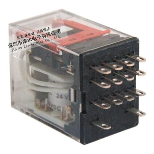 MY4N-GS 24VDC instead of MY4N-J small electromagnetic relay 14 feet