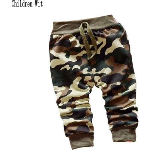 2017 new spring and autumn cotton sport style army soldiers children pants 0-3 year kids pants boys/girls pants Children Wit