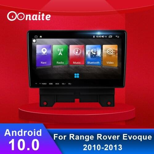 Oonaite 7 inch Android USB car BT Radio AM FM DVD multimedia video player GPS navigation for LandRover Evoque 2010-2013