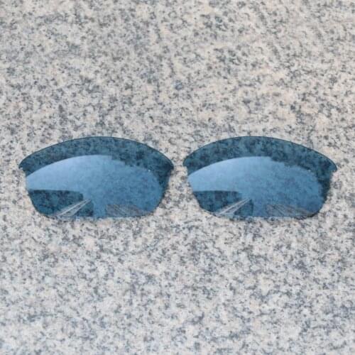 Wholesale E.O.S Polarized Enhanced Replacement Lenses for Oakley Flak Jacket Sunglasses - HD Blue Polarized