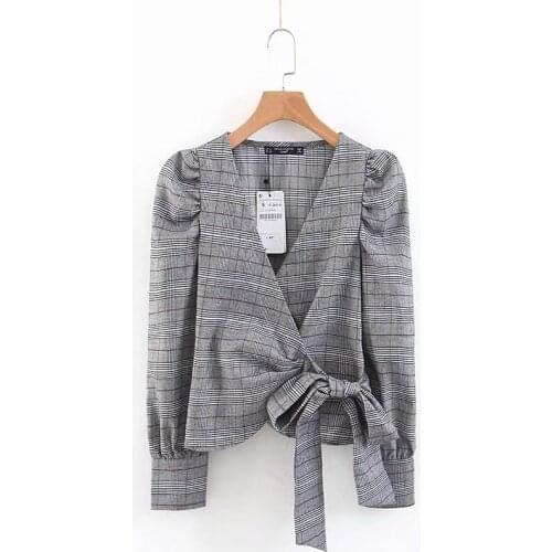 Серые блузки PERHAPS U China At AliExpress