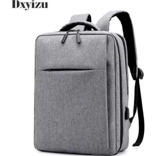 Casual Backpack Laptop Backpack USB Charging Backbag Travel Daypacks Male School Bookbag Leisure Backpack Anti Theft Mochila