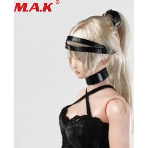 1:6 sexy female girl woman clothes lace leather dress sets for 12" big Bust Phicen action figures body accessory