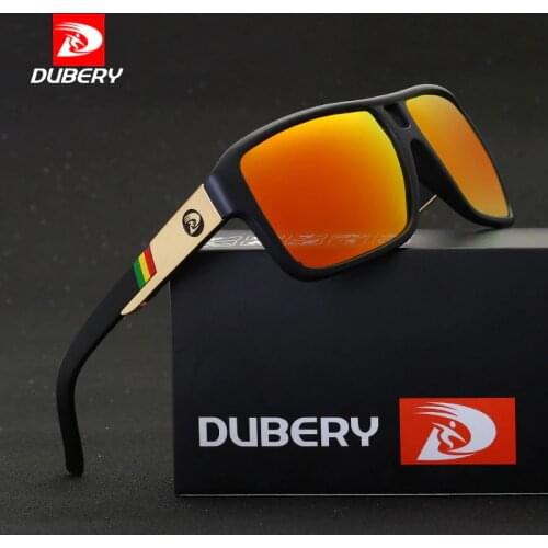 DUBERY 2019 Mens Polarized Dragon Sunglasses Driving Sun Glasses Men Women Sport Fishing Luxury Brand Designer Oculos