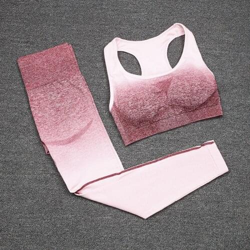 Tracksuit Women 2 Piece Set Summer Sexy Sport Bra And Push Up High Waist Leggings Women Gym Sets For Women Sportswear