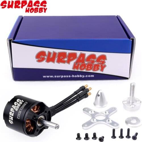 RC Motor,C3536 910KV/1050KV/1300KV/1500KV 14-Poles Brushless Motor for RC Airplane Fixed-wing Glider Warbirds