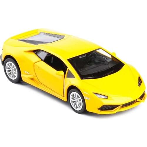 1:36 scale Huracan LP610 alloy car diecast metal model vehicles high simulation pull back car model kids toy free shipping