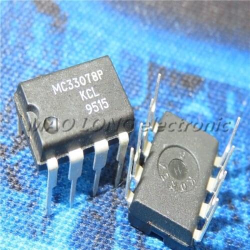 10PCS/LOT MC33078P DIP8 MC33078 DIP-8 33078P DIP In Stock