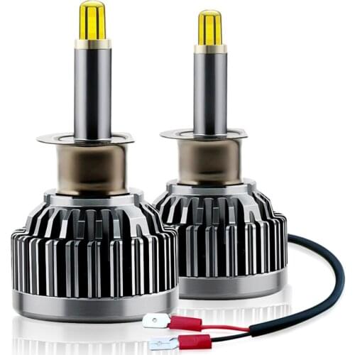 2pcs Car Light LED Bulb Headlamp High-performances Six-sided Safety Safe 360° 360-degree Headlight Six Sides Jobs Led Lights