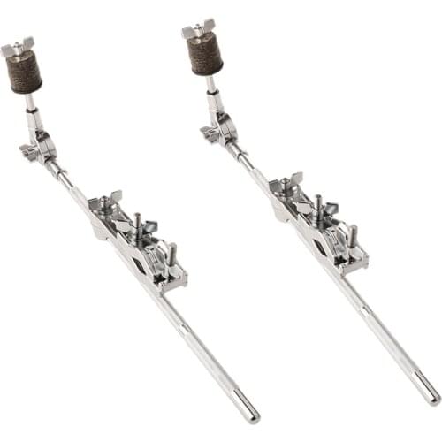 2 Pcs Drum Clamps Extension Clamps for Instruments Drums Drum Accessories