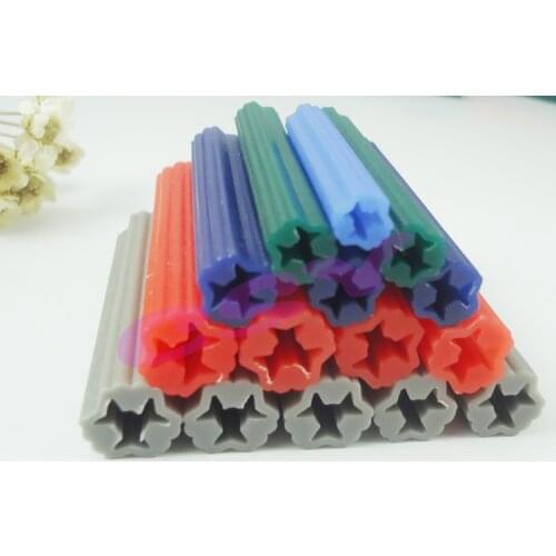2017 freeshipping expand nail 5x25 6x25 7x25mm plastic plug anchor PE material
