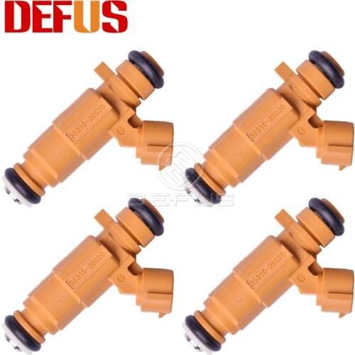 4x Fuel Injector For Hyundai Elantra Stufenheck Kia 1.4 1.6 G4FG 35310-2B020 353102B020 Car Fuel Engine Injection Nozzle Valve