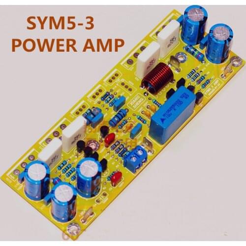 2 PCS 200W Audio Amp Symasym5-3 classic circuit BD139 + NJW0302 / 0281 + 2SC5171 / 2SA1930 discrete component amplifier board
