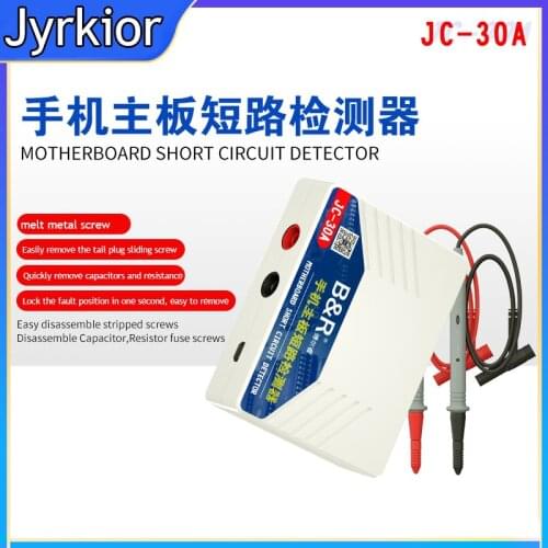 B&R JC-30A Mobile Phone Repair Shortkiller Short Circuit Detector/ U Motherboard Capacitors/ Resistance/Screw Remove Tool Box