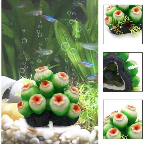 Decorative Eco-friendly Simulation Floral Fish Tank Ornament Aquarium Supplies