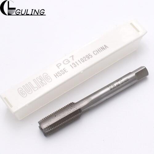 GULING 80 degree German standards HSS Conduit PG7 PG9 PG11 Thread Tap PG13 PG13.5 PG16 PG21 PG29
