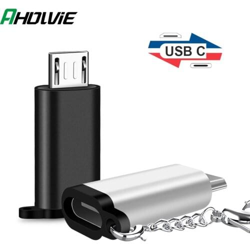 Micro USB Adapter Cable Micro USB male to Type-C female Converter USB OTG Data Adapter for Samsung Xiaomi Huawei Oneplus Tablet