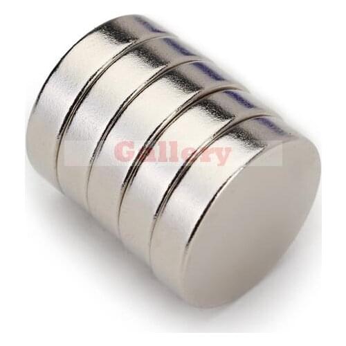 Promotion Iman Neodymium Magnets 5pcs 20x5mm N50 Strong Rare Earth Ndfeb Disc N52 Neodymium Magnets Cylinder 10 X 20