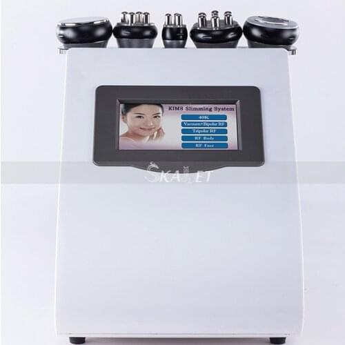 2021 New Technology 5 In 1 Vacuum Lipo Ultrasonic Cavitation RF Slimming Machine with CE