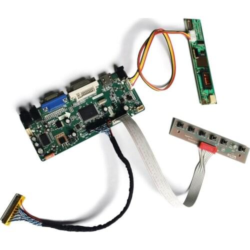 LVDS 1680*1050 30 Pin matrix M.NT68676 monitor drive board kit 1CCFL Fit B154SW01/N154Z1/N154Z3/QD15AL01/QD15AL02 VGA DVI