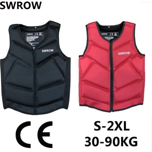 Outdoor Convenient Floating Jacket Fishing Life Jacket Neoprene Canoeing Sailing Kayak Rescue Swimming Floating Jacket