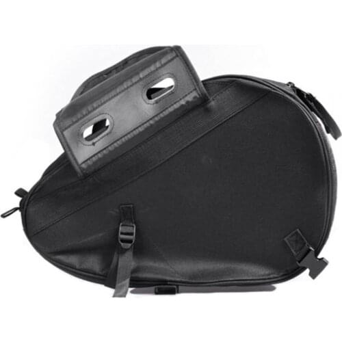 Universal Motorcycle Large Capacity Saddlebags Waterproof Helmet Travel Bag Suitcase Saddlebags with Raincoat