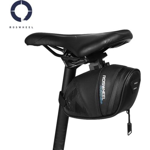 Roswheel Cross Series 131455 Mountain Road Cycling Bike Bicycle Back Rear Tail Seat Saddle Bag Pouch Pannier Sack Wedge Pack