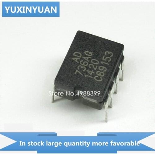 YUXINYUAN 1PCS AD736AQ AD736 736AQ 736 DIP8 in stock