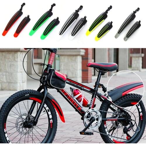 2Pcs Bicycle Fenders Mountain Road Bike Mudguard For Cycling Front Rear MTB Mud Guard Wings For Bicycle Accessories
