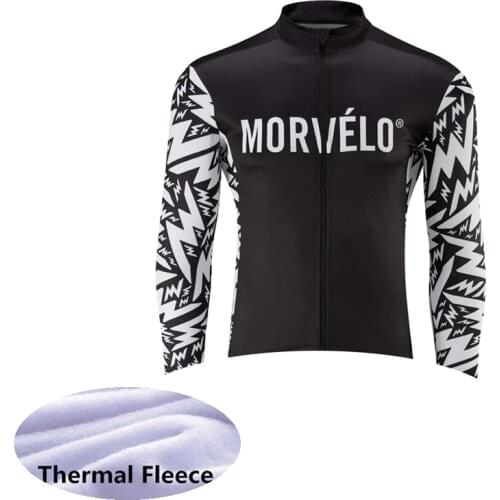 2021 Winter Men Thermal Fleece Bicycle Jersey Cycling Shirt Keep Warm MTB Long Sleeve Bike Clothing Sports Uniform Ropa Ciclismo